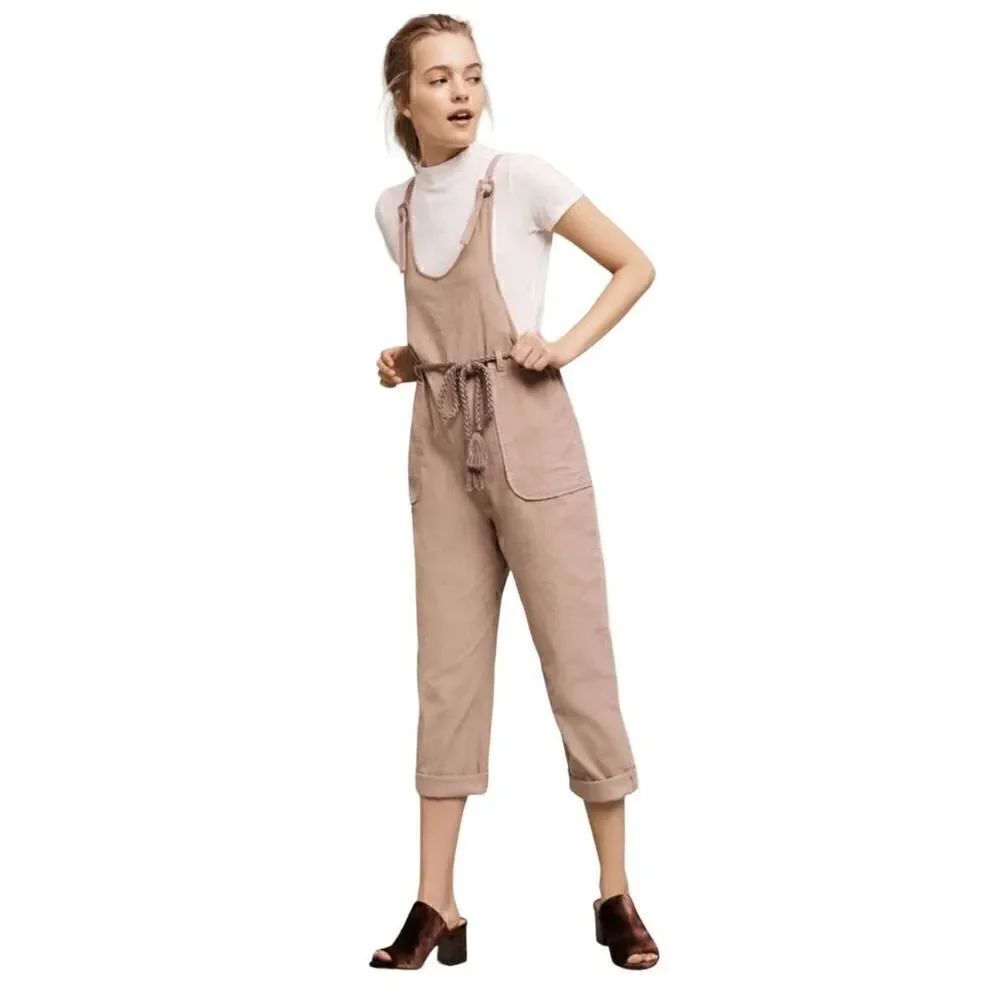 Anthropologie Nomad by Morgan Carper Galen Jumpsuit overalls size Small
